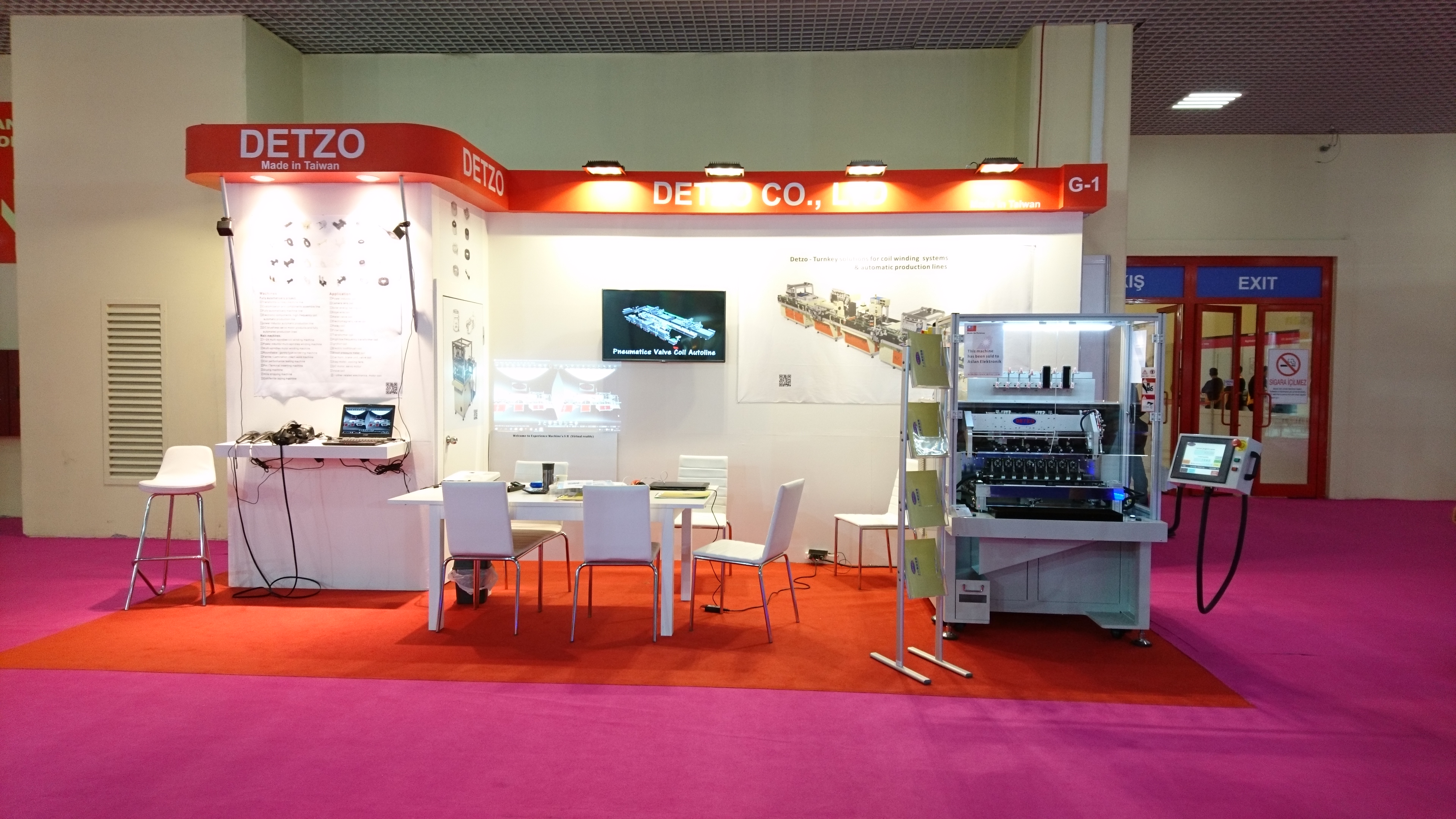 DETZO 2016 CWIEME-Istanbul Booth