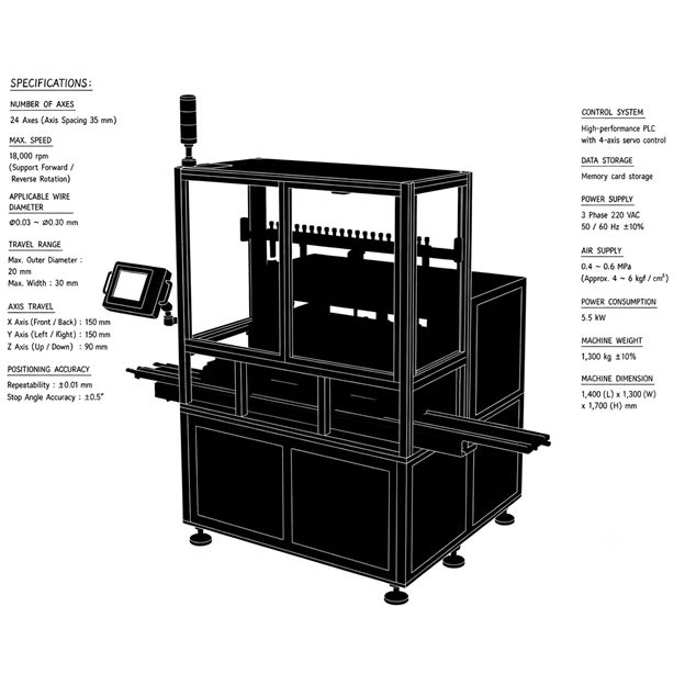 DETZO DSW-3524P Silhouette