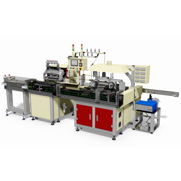 Solenoid valve coil production line