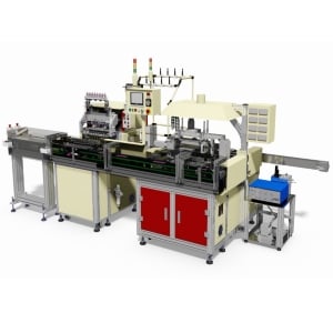 Solenoid valve coil production line