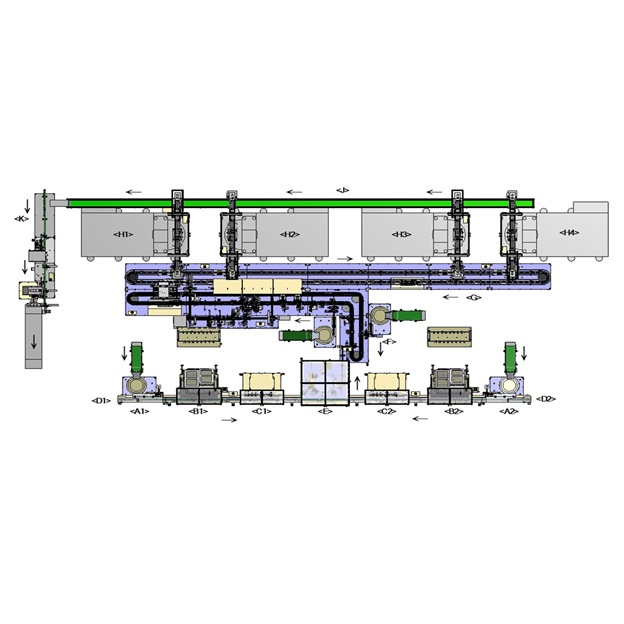電磁閥線圈組裝生產線