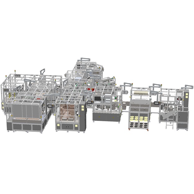 motor stator coil assembly line