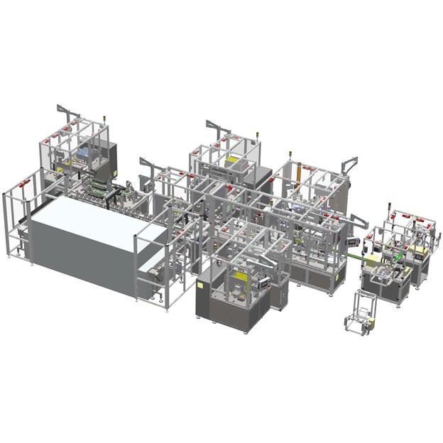 solar power transformer assembly production line