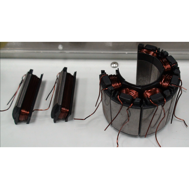 Motor stator winding